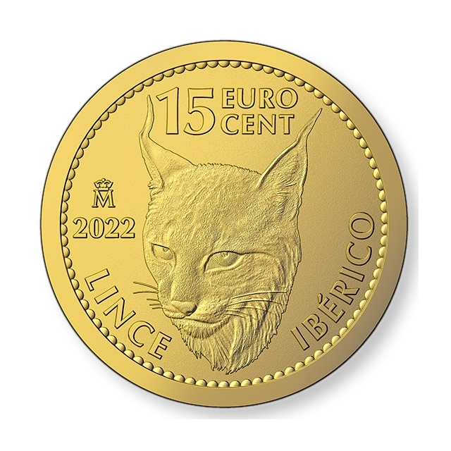 2022 Spanish Lynx 1/10-Ounce Gold Raw - FREE SHIPPING!!