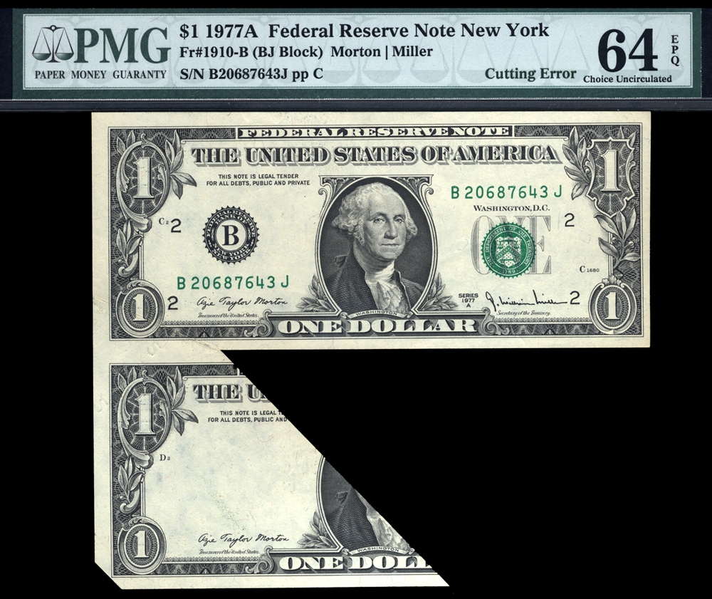 USA FR 1904-G 1969A CHICAGO FEDERAL RESERVE NOTES FRN $1 DOLLAR UNC BANKNOTE 
